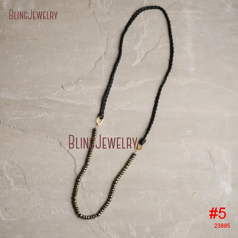 20190304-NM23880- Necklace Braided Leather_5