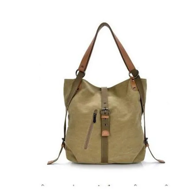 FULARUISHI New Style Women Backpack Vintage Canvas Bag Shoulder Bag ...