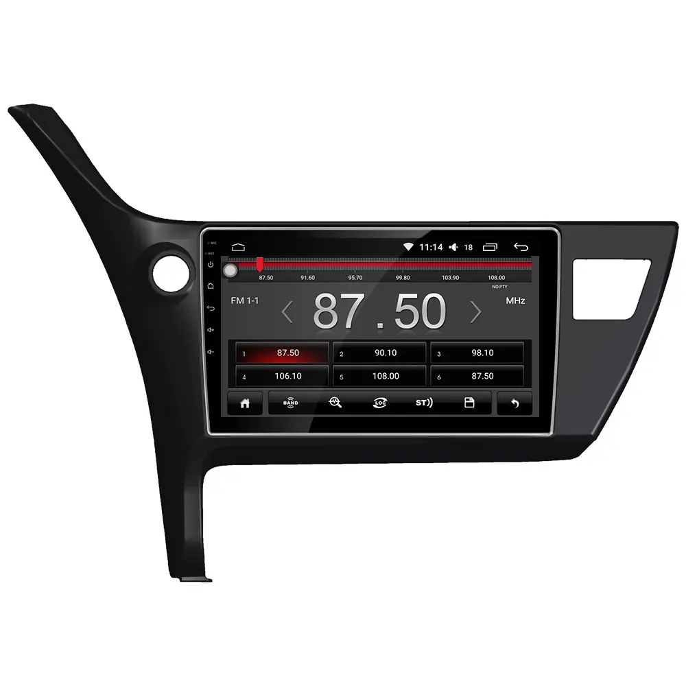 Top 10.1" IPS 4G DSP Carplay Android 8 Octa Core 4GB RAM 64GB ROM RDS Car DVD Multimedia Player Stereo For Toyota Corolla 2016-2018 4