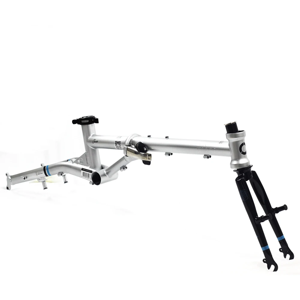 Excellent Fnhon Gust CR-MO Steel Folding Bike Frame Fork 16" 305 349 V Brake Frameset 1 Excellent Fnhon Gust CR-MO Steel Folding Bike Frame Fork 16" 305 349 V Brake Frameset 1