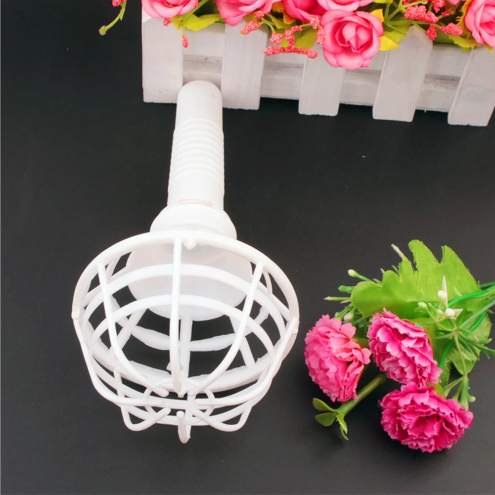 

Handheld Florist Wedding Decoration Party Supplies Exquisite Plastic Handle Festival Flower Bridal Bouquet Holder Home