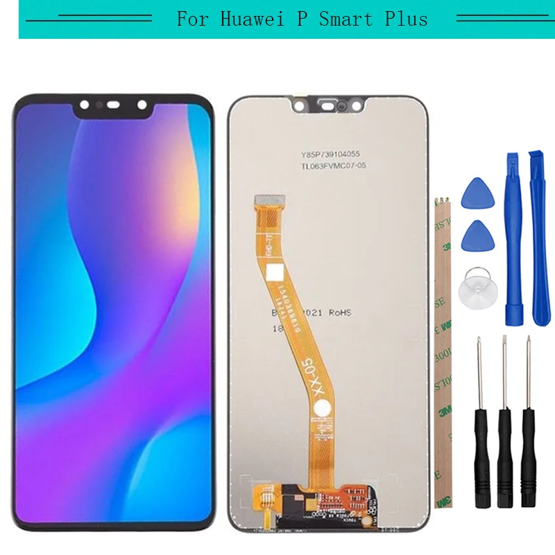 

3pcs For Huawei P Smart+ P Smart Plus INE-LX1 Nova 3i LCD Display+Touch Screen Digitizer Assembly with Free Tool Kit