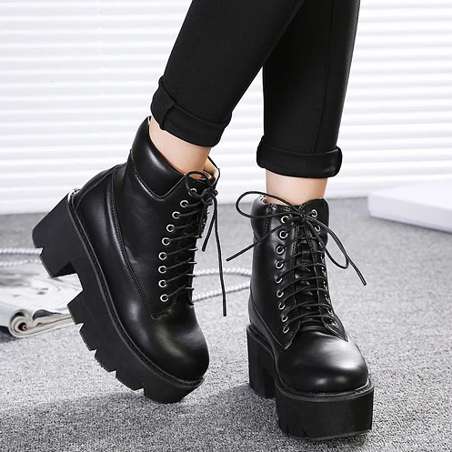 Botas Plataforma Cordones La SAVE 49% - pasarentacar.com