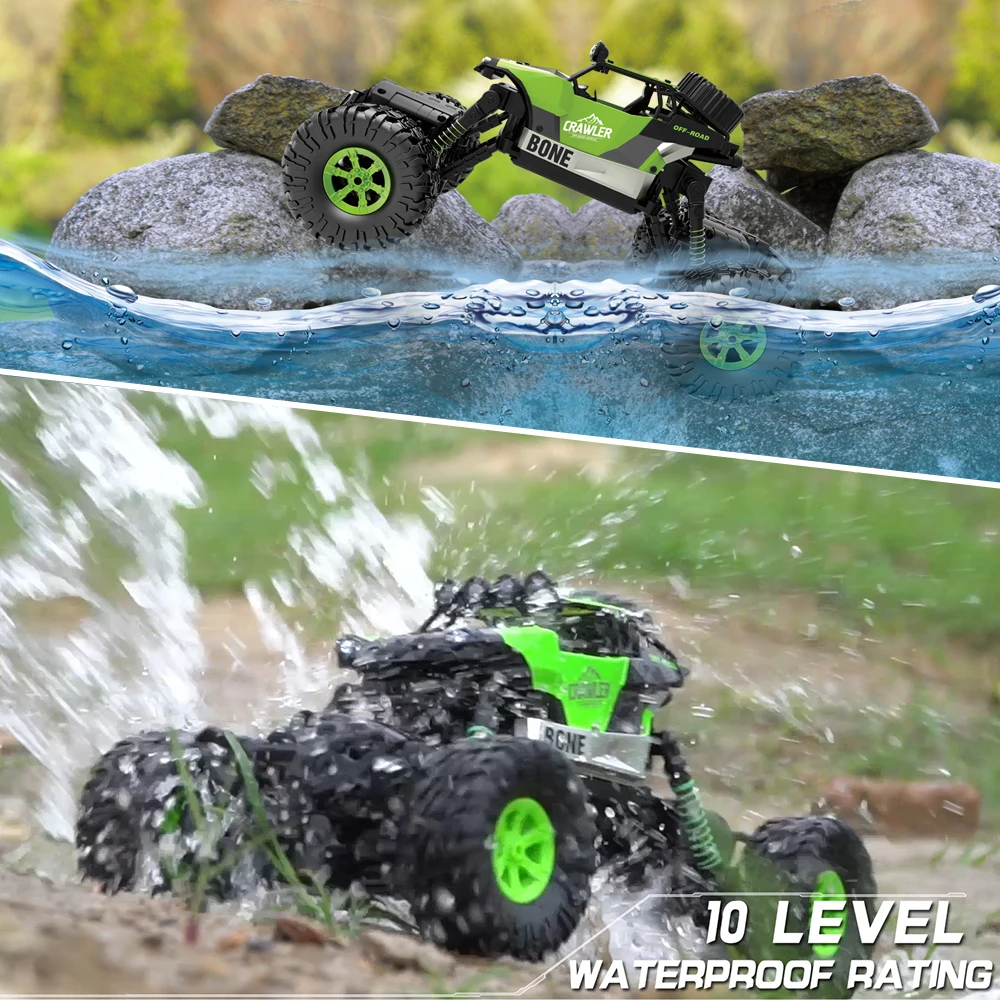 

1/16 RC Car 4WD 2.4G Model Scale Rock Rc Crawler Toy Car With Remote Control Off Road Rc Toy Cars Gifts