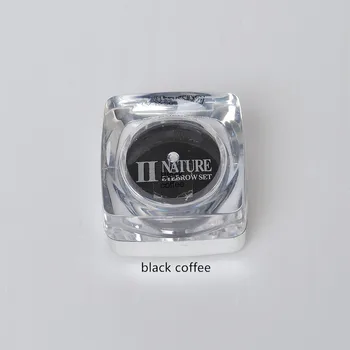 

2 piece PCD black coffee permanent Makeup tattoo ink pigment Cosmetic Ink for Eyebrow Eyeliner Lips