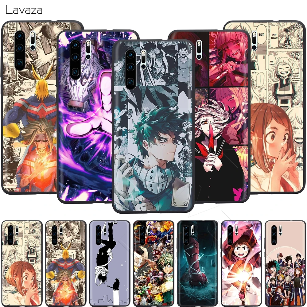 Lavaza мой герой Boku без Академия Deku Bakugou чехол для Huawei мат Y7 Y9 P8 P9 P10 P20 P30 P40 Max Pro P Smart Mini |