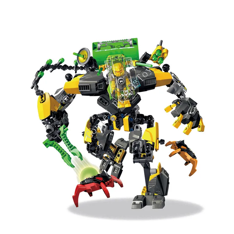 

Hero Factory 6.0 Hero Star Solider EVO XL MACHINE Robot Action figure 3D Building block sets Toys for children Compatib 44022