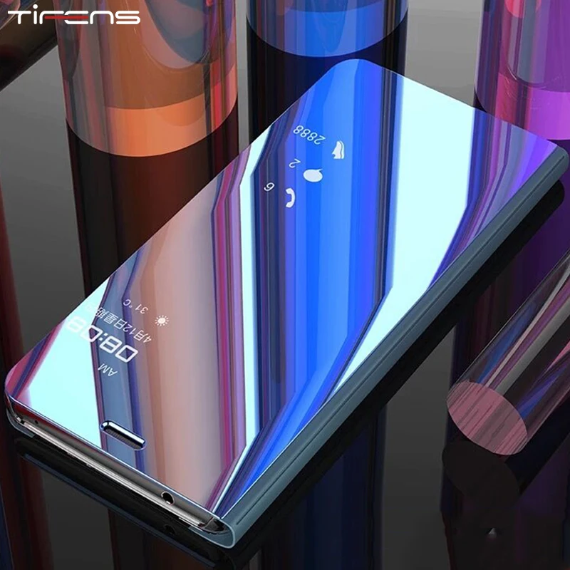 

Touch Flip Case For Samsung Galaxy A8s A9s A6s A9 Star Lite A6 A8 Plus 2018 A3 A5 A7 2017 A40 A50 A70 Mirror Stand Phone Cover