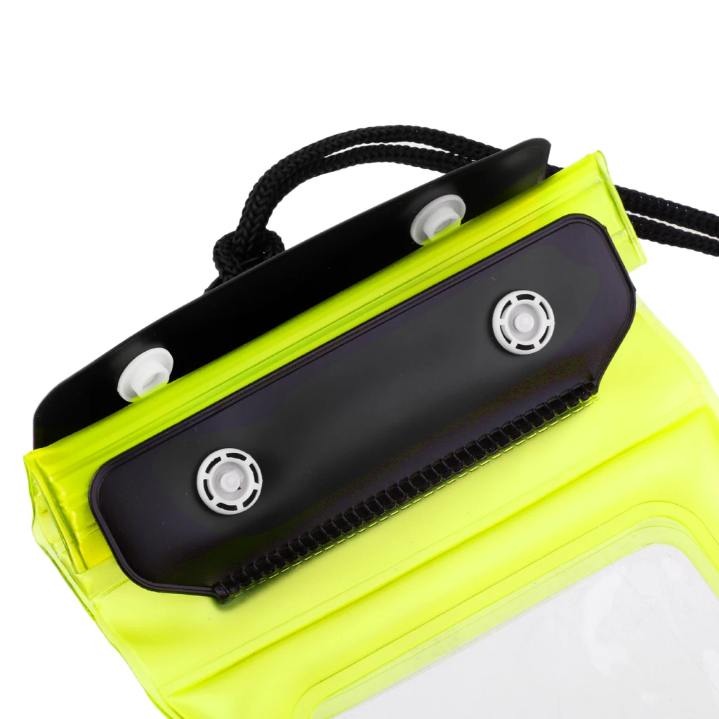 Double Locked Waterproof Phone Case Pouch Cover Holder Swimming Dive Dry Bag Fits Most Smart Phones up to 6.0