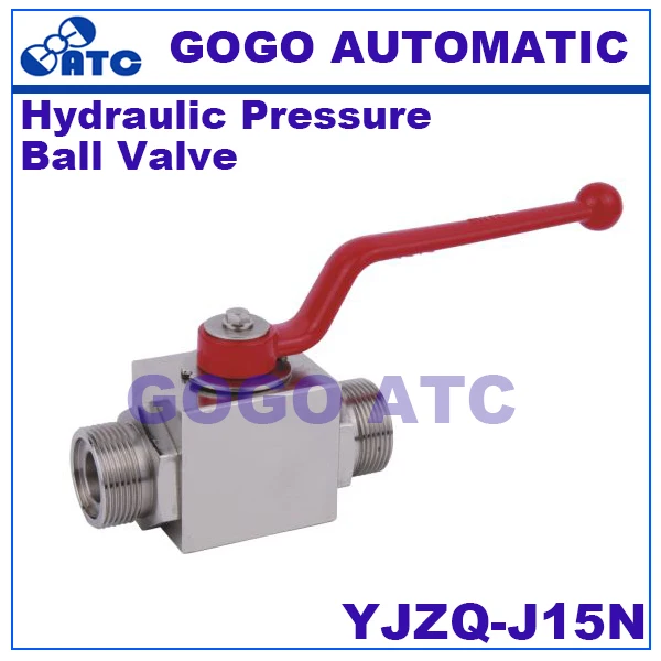 Высокое качество гидравлический шарик давление клапан YJZQ-J15N famale нить G1/" углеродистая сталь высокого шарик давление клапан
