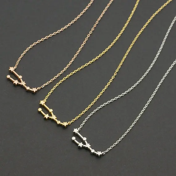 Taurus Necklace Zodiac Sign Astrology 