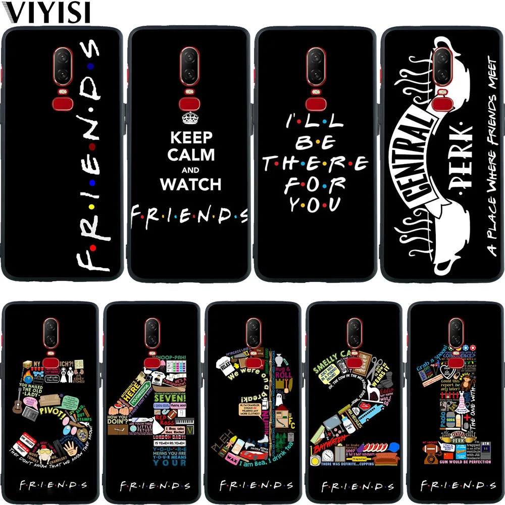 

Central Perk Coffee friends tv Park For Oneplus 7 Pro Case 6T 6 5 5T Phone Case Black silicone TPU Cover Coque Etui Fundas Shell