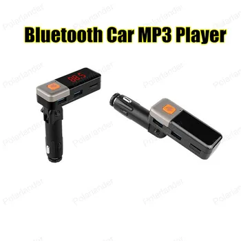 

Bluetooth FM Transmitter Car Transmitter Bluetooth MP3 Player Hands Free Car Kit Dual USB Charger FM Transmitter TF Card Reader