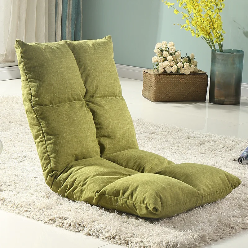 

Single Living Room Sofas Eight Grids Lazy Armchair Folding Bay Window Floor Chair Home Furniture 12 Color Corner Sofa Bed Tatami