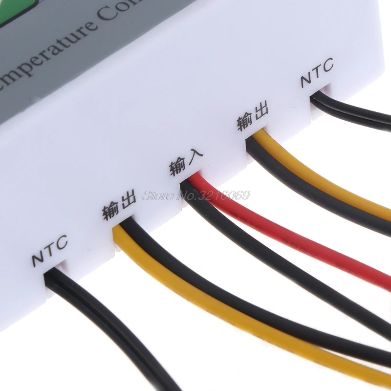 AC 220V DC 12V 24V цифровой двойной регулятор термостата реле температурный контроллер