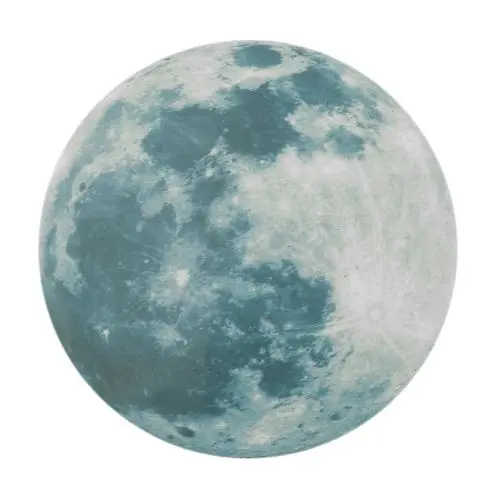 New Luminous Moon Wall Stickers Home Decor Decoration Glow In The Dark