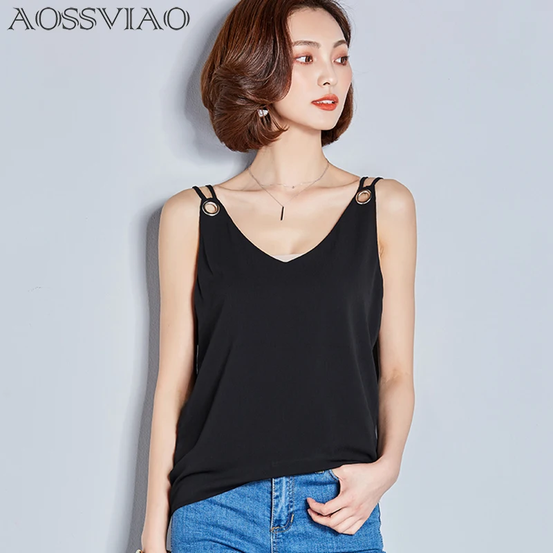 

2019 Fashion Sexy Summer Tops White Tops Women Blouse Sleeveless Elegant Ladies Shirts Female Casual sleeveless Blusas Femininas