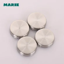Cheap Mirror nail decoration cover advertising screws Glass Standoff Pin Nails 304 stainless steel advertising nail pin