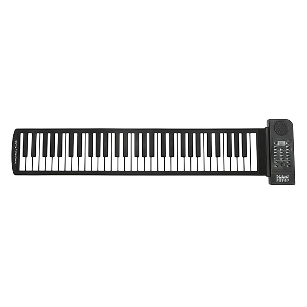 

61 Keys Flexible Portable MIDI Keyboard Roll Up Piano Silicone Soft Keys