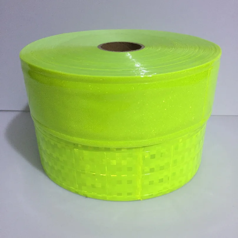 

5CM*2M Reflective PVC Tape Flashing Tiny Star Small Square Night Reflective Warning Strip Sewing For Clothing