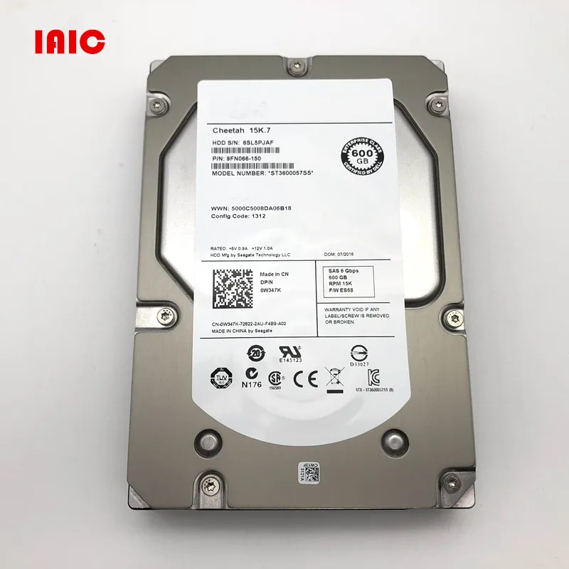 3 года гарантии 100% новый и оригинальный ST3600057SS 600G 15K SAS 3.5nch 15k7 W347K | Электроника