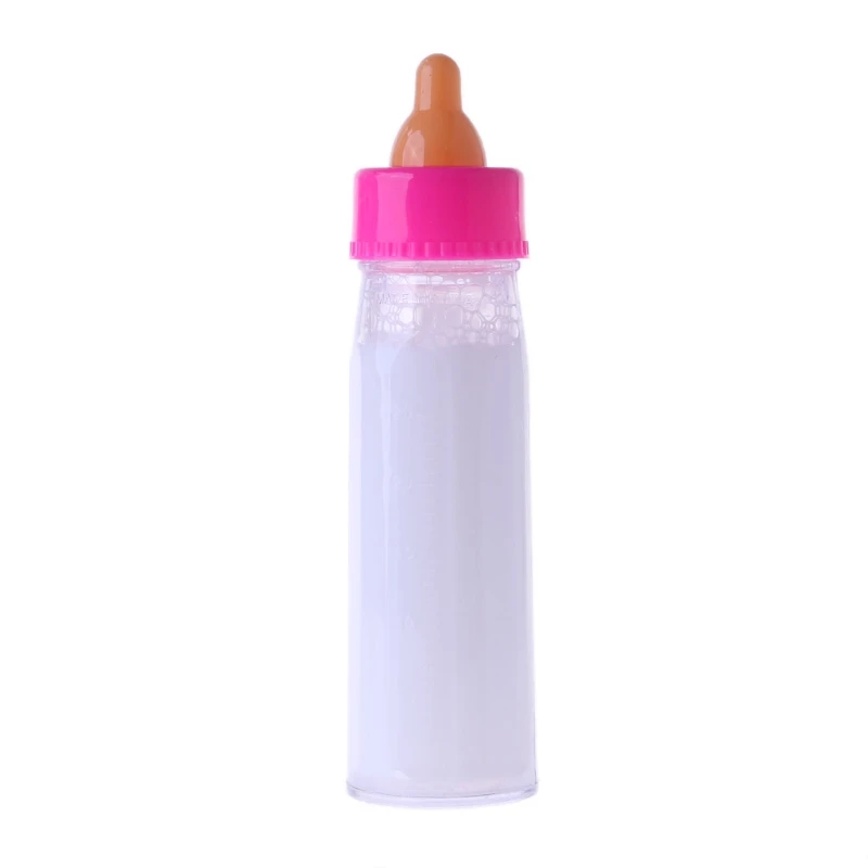 Детские куклы бутылочка для кормления Волшебная бутылочка набор исчезающее молоко ролевые игры игрушки - Цвет: White