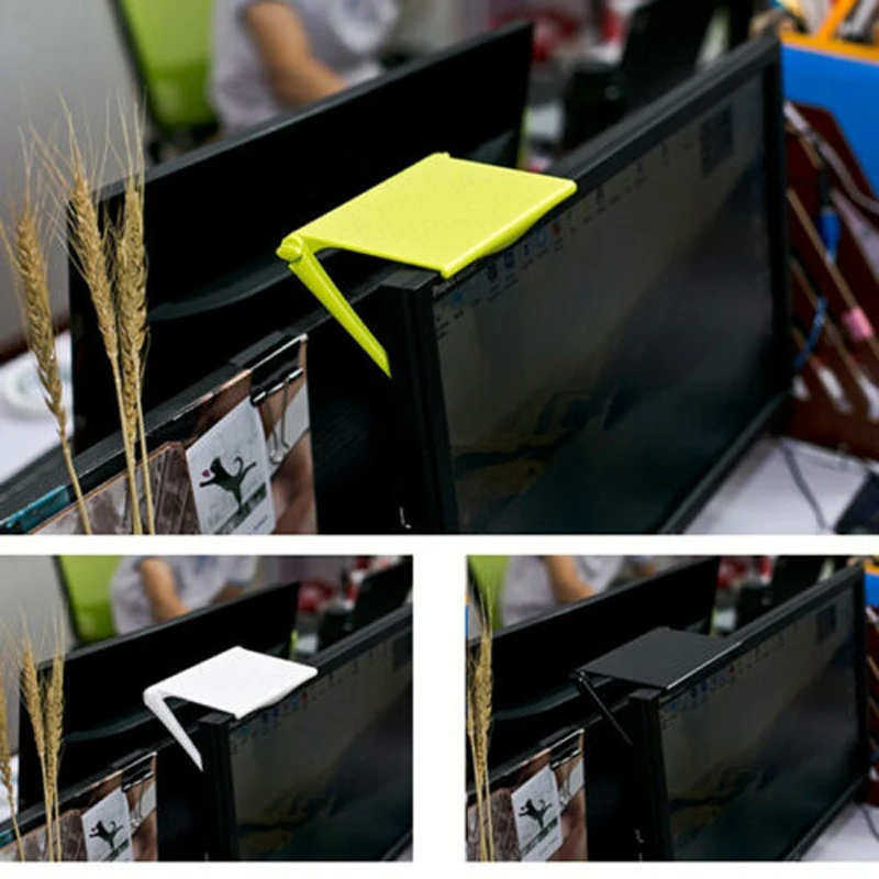 

1pc Office Storage Rack Clip Computer Screen Table Desk Accessories Organizer for Cosmetics Shelf Home Office Organizer 2019