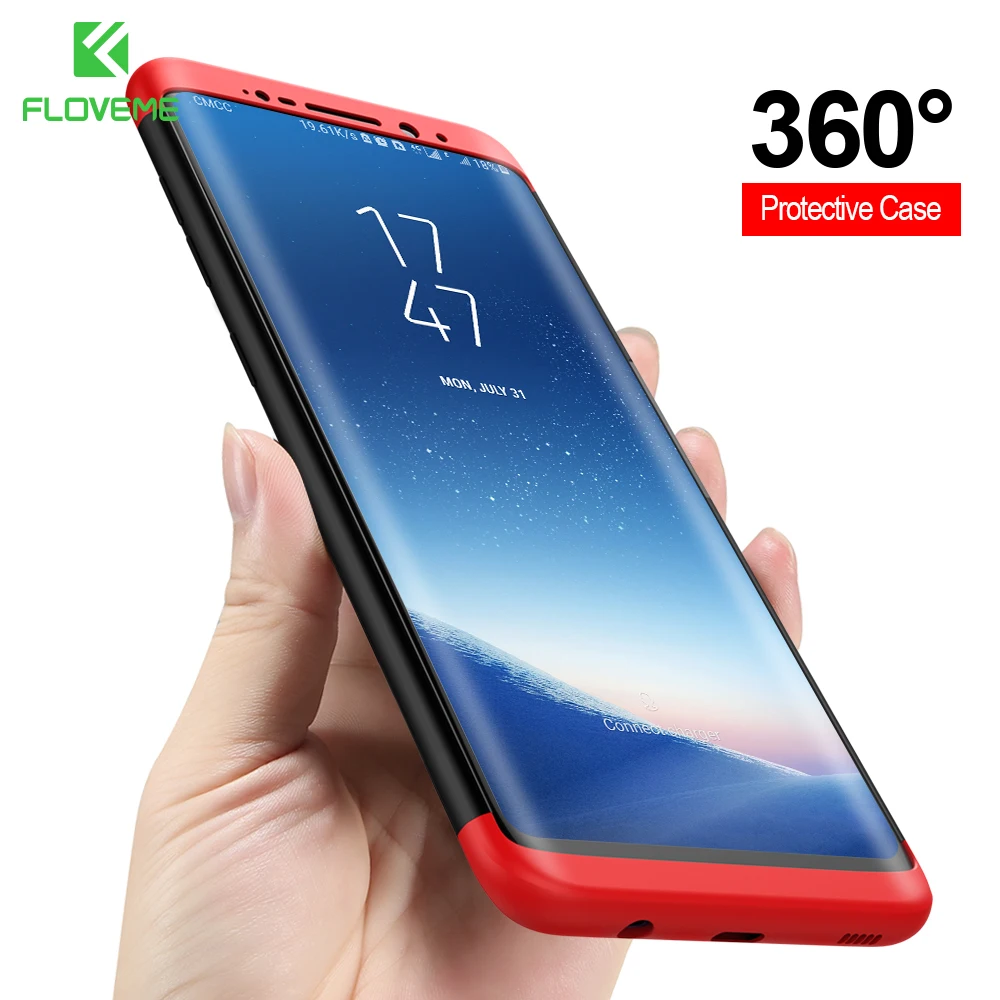 FLOVEME Case For iPhone 6 8 Samsung S8 S8 Plus Case Ultra Slim 3 In 1 Cover For Samsung S8 Case Galaxy S8 Case cases-for-s8+