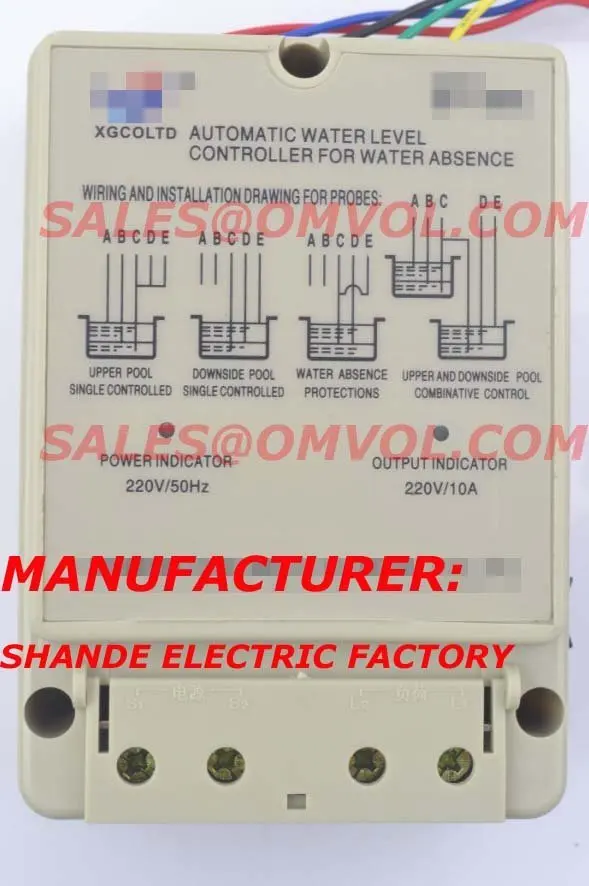 

10A Auto water level switch Limit switch Auto water level controller