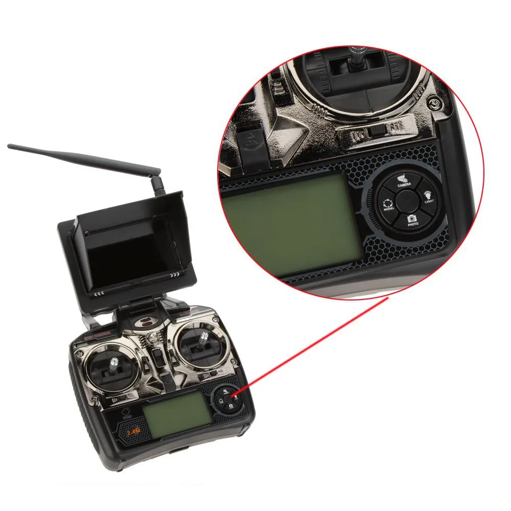 Быстрая WLtoys V666 Радиоуправляемый квадрокоптер Дрон wtih камера HD 2MP FPV передача в режиме реального времени CF вертолет с дистанционным управлением