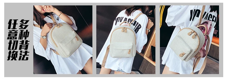 Pequena e Bonita Casual de Ombro para Meninas Mochila Feminina Bolsa Adolescentes 6 de ombro para meninas, adolescentes
