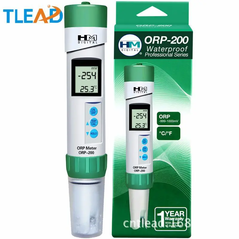 

HM Digital ORP Meter Tester Detector Monitor Automatic Calibration Datahold Waterproof
