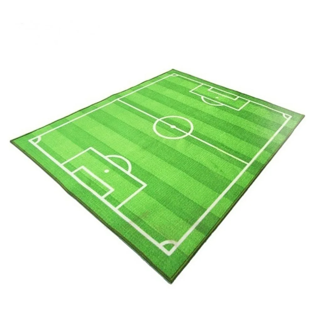 Football Soccer Field Carpet Children Crawling Play Mat Soft Pad Baby