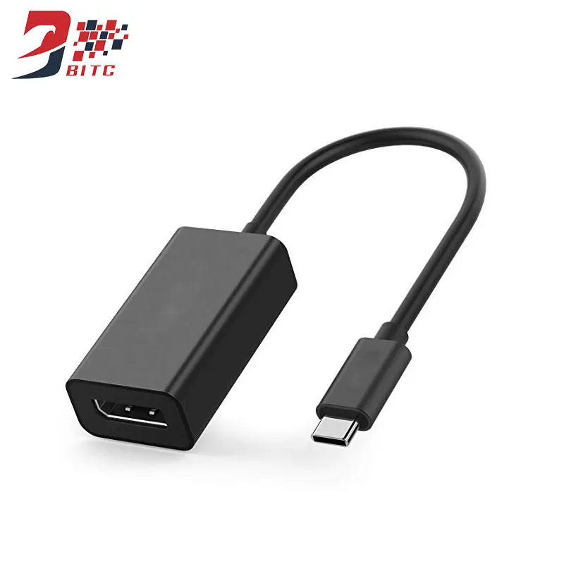 

SZBITC USB 3.1 Type C To 4K DP 4K@60Hz Adapter DisplayPort Male to Female Converter For Macbook