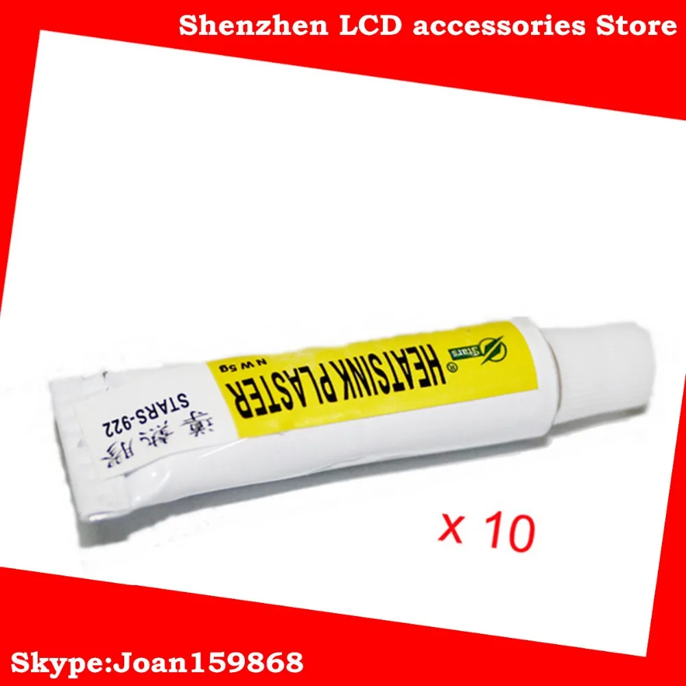 Prix pour 100 pcs 5g STARS-922 Thermique Tapis Conducteur Dissipateur Plâtre Visqueux Adhésif Puce GPU RAM VGA LED IC refroidisseur radiateur de refroidissement Prix pour 100 pcs 5g STARS-922 Thermique Tapis Conducteur Dissipateur Plâtre Visqueux Adhésif Puce GPU RAM VGA LED IC refroidisseur radiateur de refroidissement