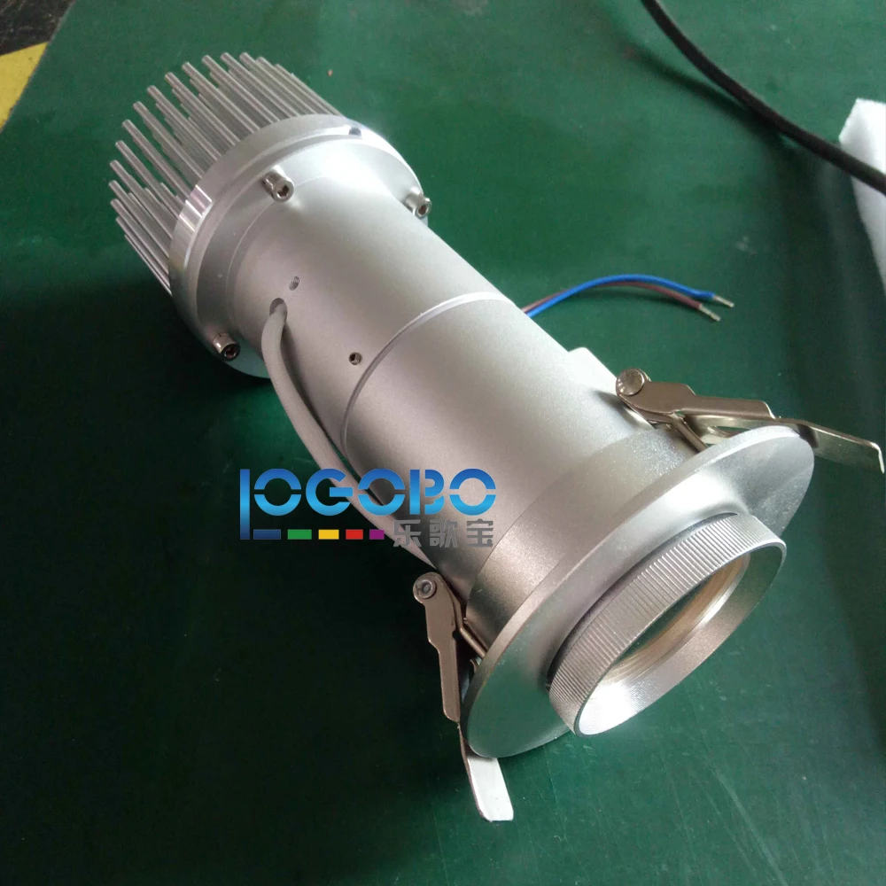 Светильник Gobo проектор Освещение потолочная вывеска LED 15 Вт пользовательский