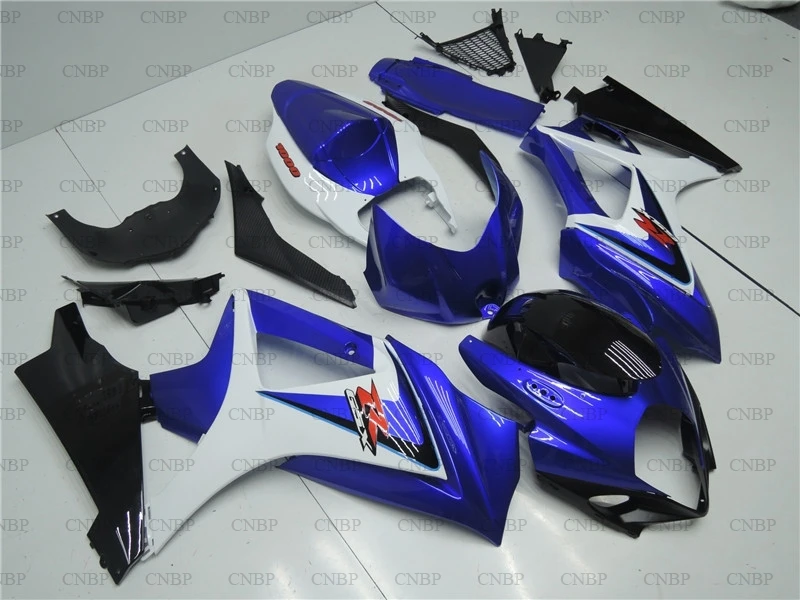 Обтекатели для Suzuki GSXR1000 07 Φ GSX R 1000 2007 - 2008 K7 голубые белые | Автомобили и мотоциклы