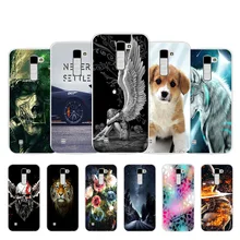 Для LG K10 Lte K 10 K420N M2 K410 K430DS F670 двойной чехол для телефона милый дизайн задняя крышка для LG K10 силиконовый прозрачный Чехол