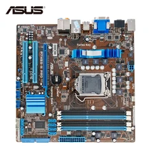 ASUS P7H55-M Pro Original использоваться для настольных ПК H55 разъем LGA 1156 i3 i5 i7 DDR3 16 г VGA, HDMI, dvi распродажа