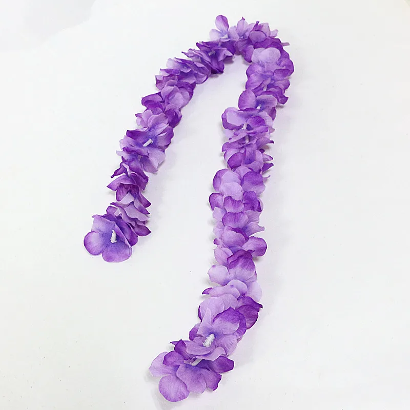  Flone Artifiical Wisteria Bean Vine Simulation Colorful Flower Rattan Silk Flower Wedding Party Scene Stage Decor Fake Flowers (7)