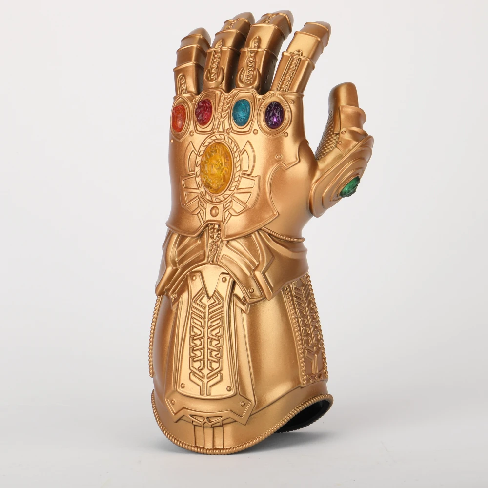thanos glove thanos infinity gauntlet cosplay gloves latex led glove kids adult unisex toy new