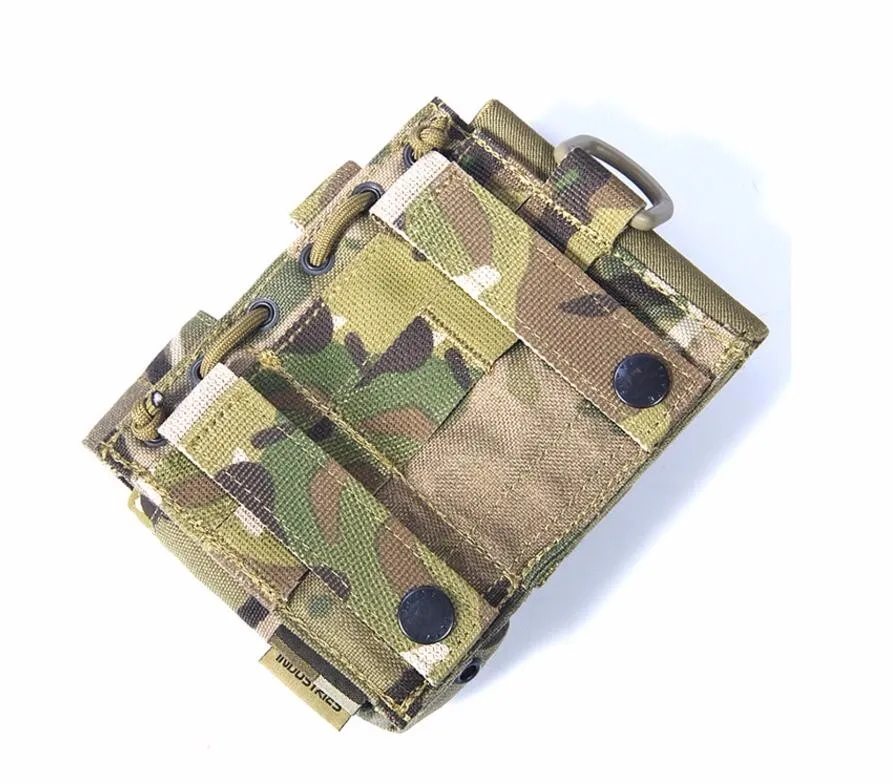 FLYYE MOLLE карта чехол для охоты, кемпинга, туризма, альпинизма, Тактическая Военная кордюра, Боевая C015