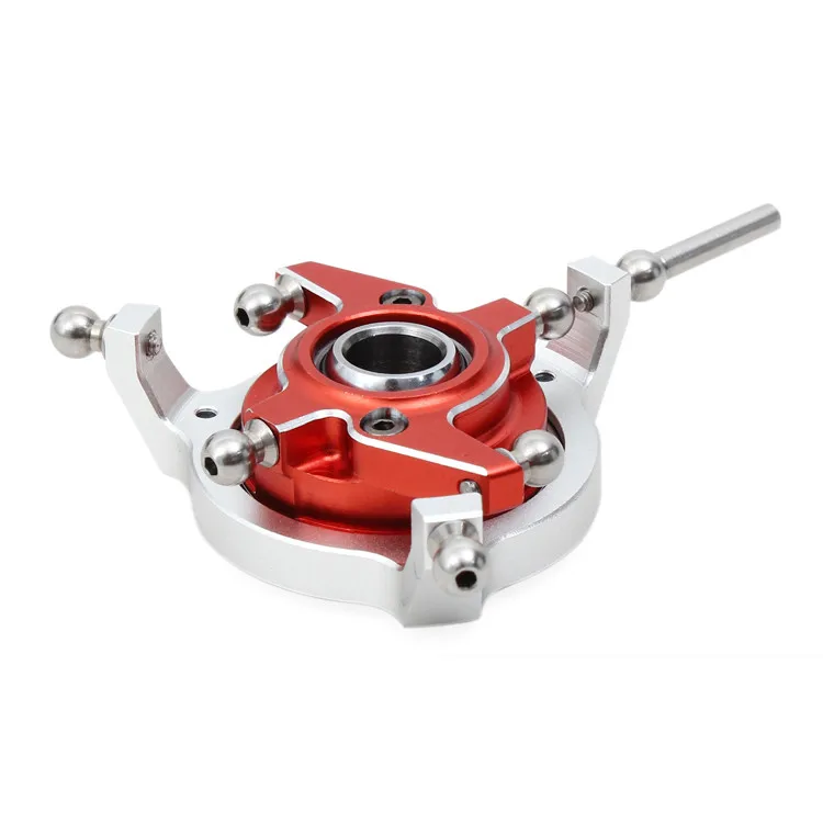 

ALZRC - Devil 380 420 Helicopter Parts 380 FAST New CCPM Metal Swashplate - Silver D380-U11-02S