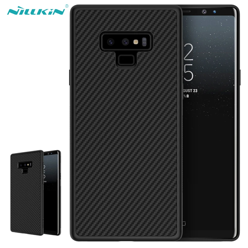 NILLKIN чехол углеродного волокна для samsung Galaxy Note 9 тонкий Магнитная задняя крышка