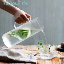 Special Offers High Borosilicate Heat-resistant Glass Jug Set Explosion-proof Tea Set Summer Cold Drink Juice Kettle Glass Cup For Drinkware Special Offers High Borosilicate Heat-resistant Glass Jug Set Explosion-proof Tea Set Summer Cold Drink Juice Kettle Glass Cup For Drinkware