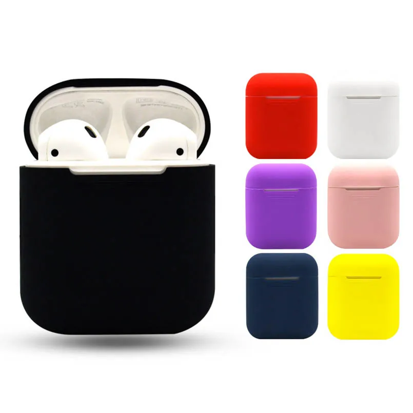 Headphone Case Silicone Wireless Bluetooth Headset Charging Case Cover