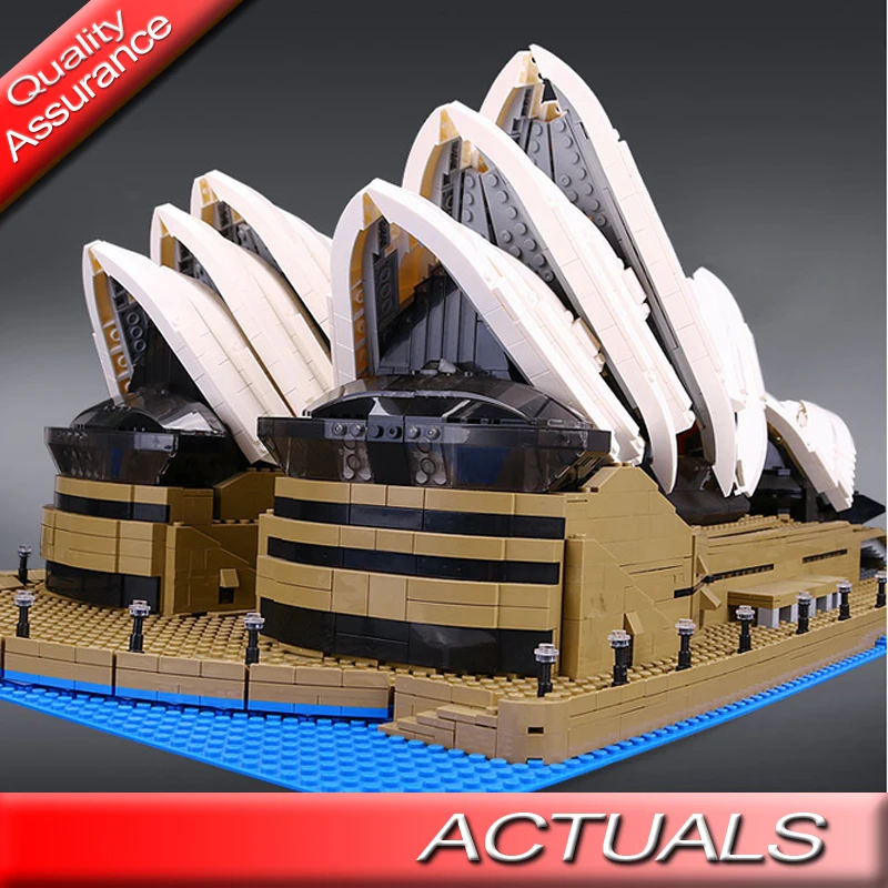 

2980+pcs 17003 LELE Architecture Expert SYDNEY OPERA HOUSE Building Block Famous Bricks Toy Compatible with Lego 10234
