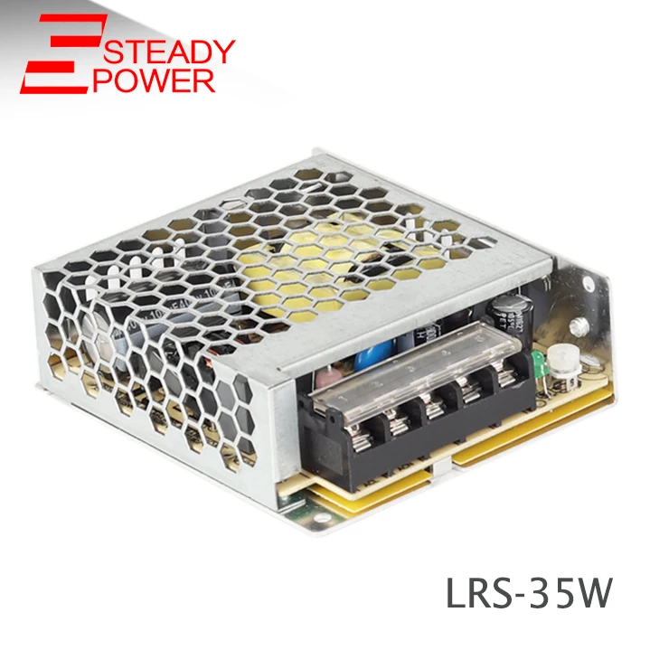 Тонкий тип 24v 1.5a 35w LRS-35W ac к dc 110 V/220 V импульсный источник питания 12v 3a CCTV | Лампы и