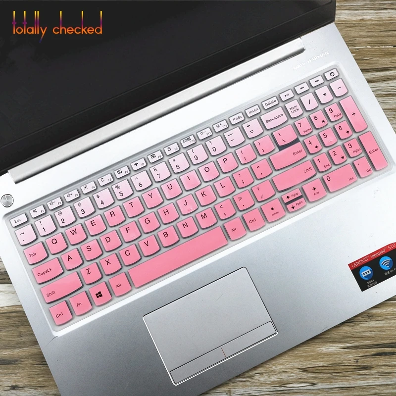 Чехол для клавиатуры ноутбука кожи для lenovo IdeaPad 130 V130 15 130-15IK 130-15ikb 130-15ast 130-15 130-151kb V130-15 V130-15IKB - Цвет: fadepink