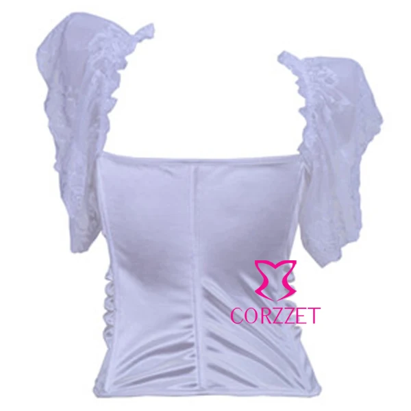 Женский кружевной корсет на бретельках с коротким рукавом|lingerie cup|corset shirtlingerie
